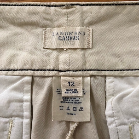 Land's End Khakis Mini Skirt - Picture 4 of 4